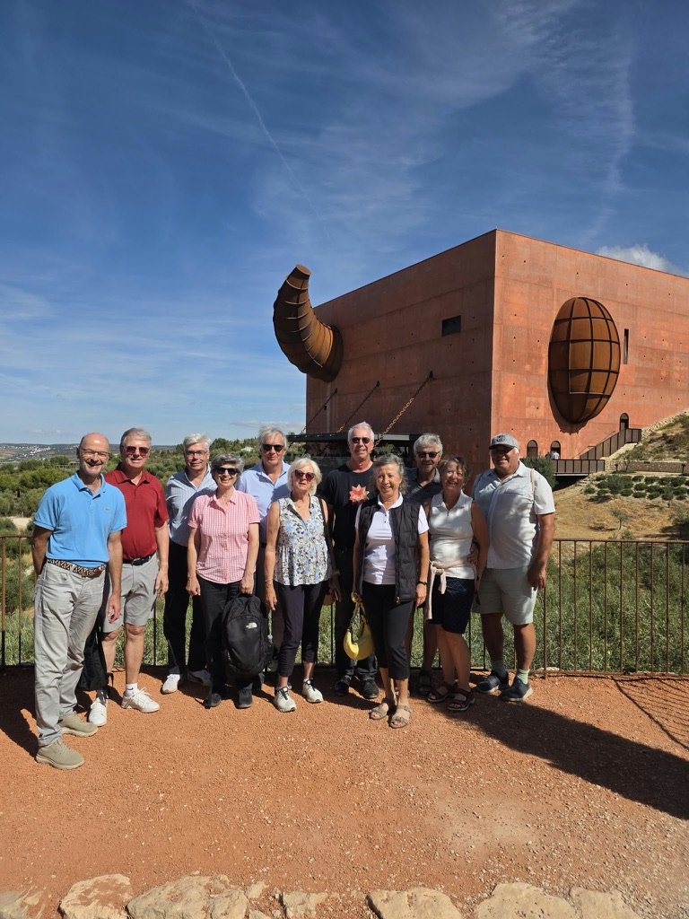 Gruppenfoto vor dem Museum «Almazara – el Toro»